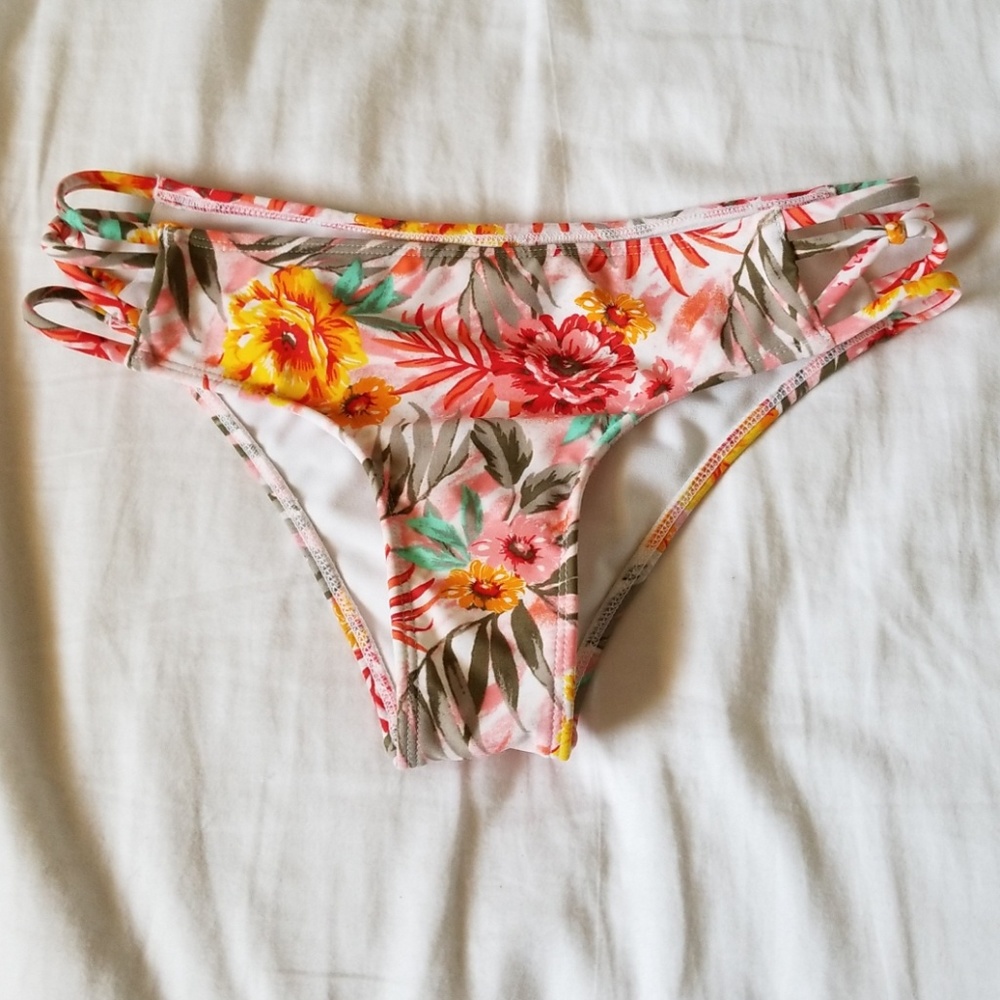 Hollister floral swim bottoms